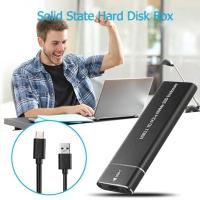 NVME to USB C Adapter with Black case, USB 3.1 Gen 2 