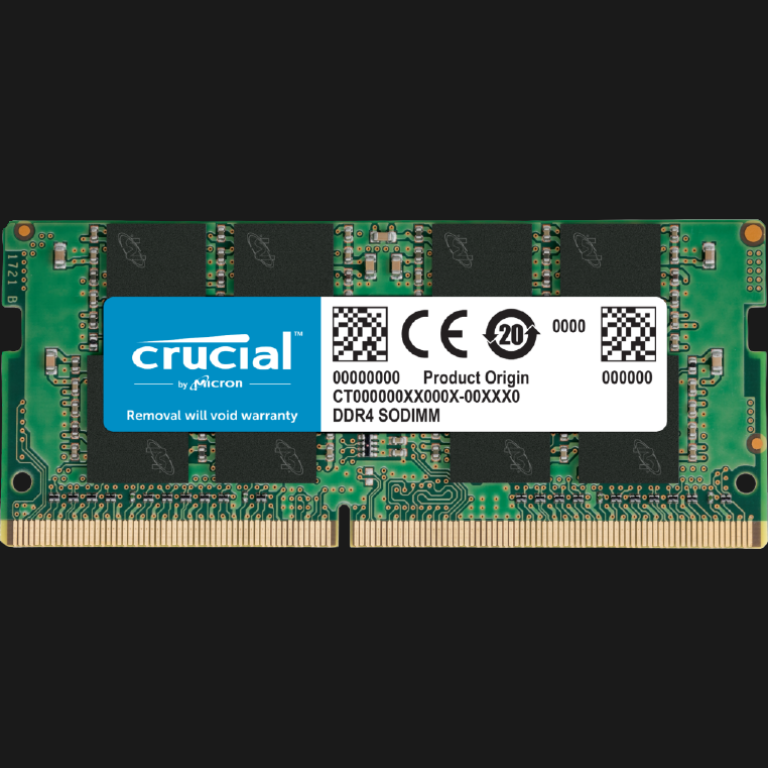 Crucial 16GB DDR4-2666 SODIMM laptop