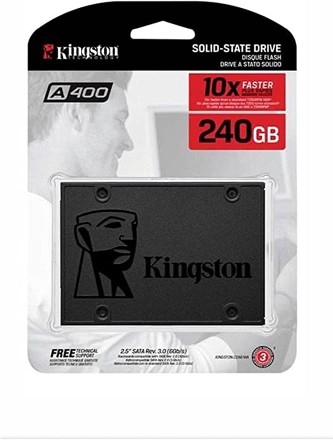 KINGSTON SSD 240GB A400 SATA3 2.5 Internal SA400S37/240G